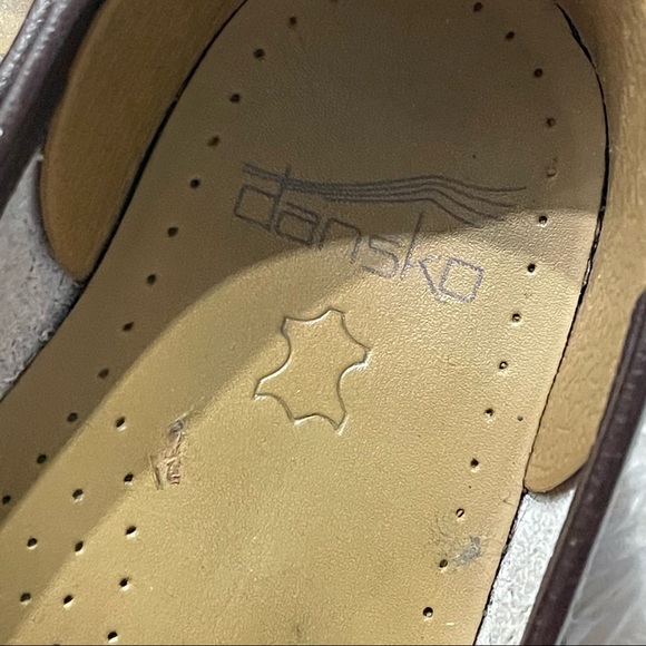 Dansko Professional Clog- Yellow Floral Gator - Picture 7 of 9